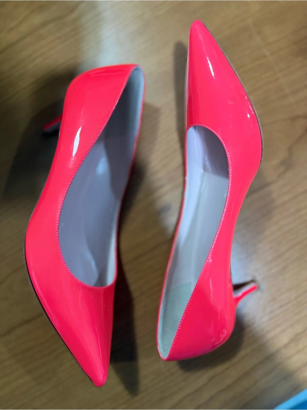 kate spade Hot Pink Patent Pointed-Toe Pumps
